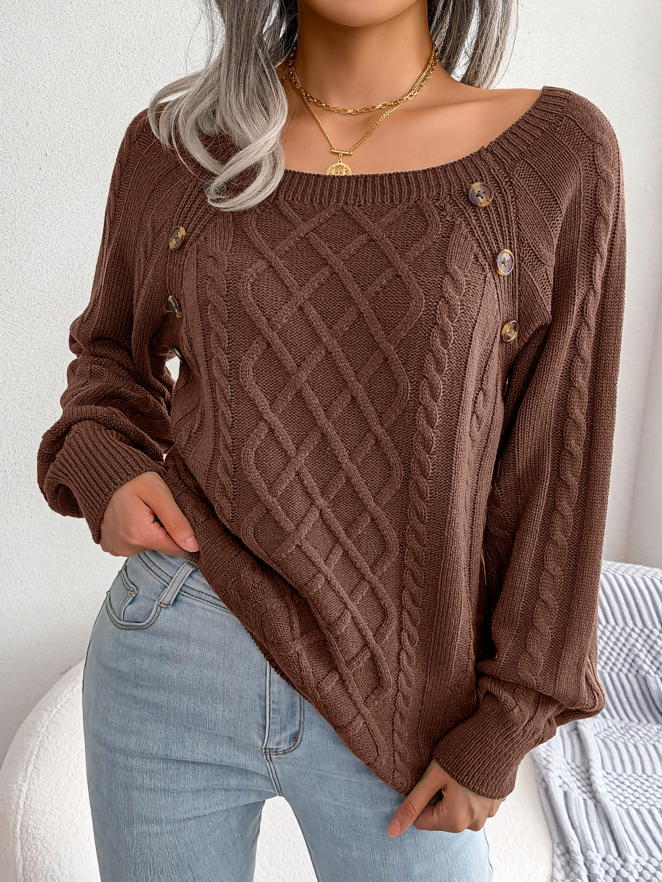 Berg-Feldt | Klassischer Gemütlicher Pullover