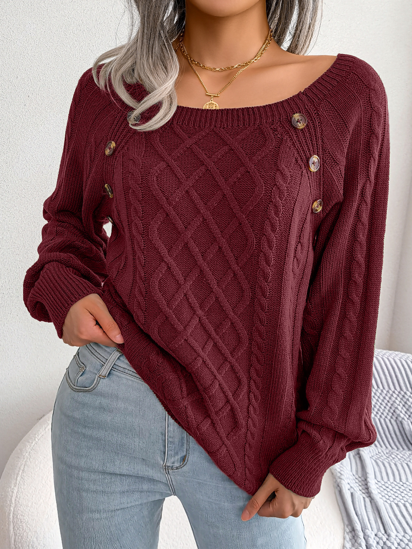 Berg-Feldt | Klassischer Gemütlicher Pullover
