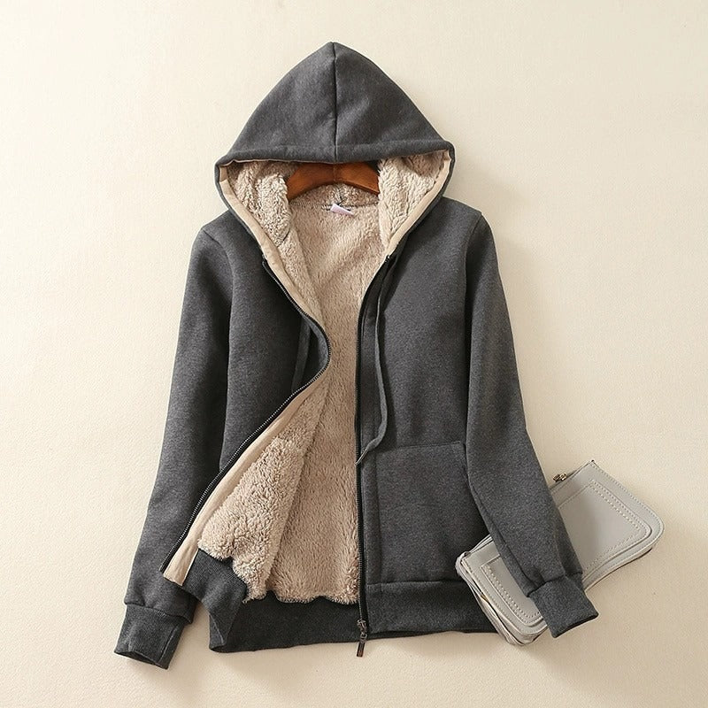 Berg-Feldt | Kapuzenjacke Sherpa Gefüttert