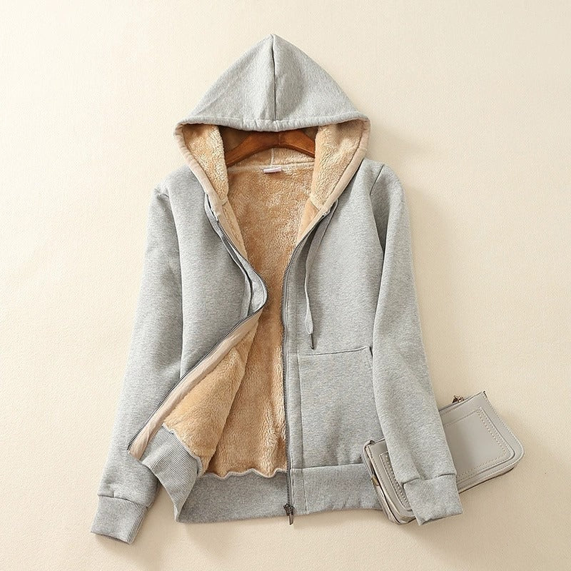 Berg-Feldt | Kapuzenjacke Sherpa Gefüttert