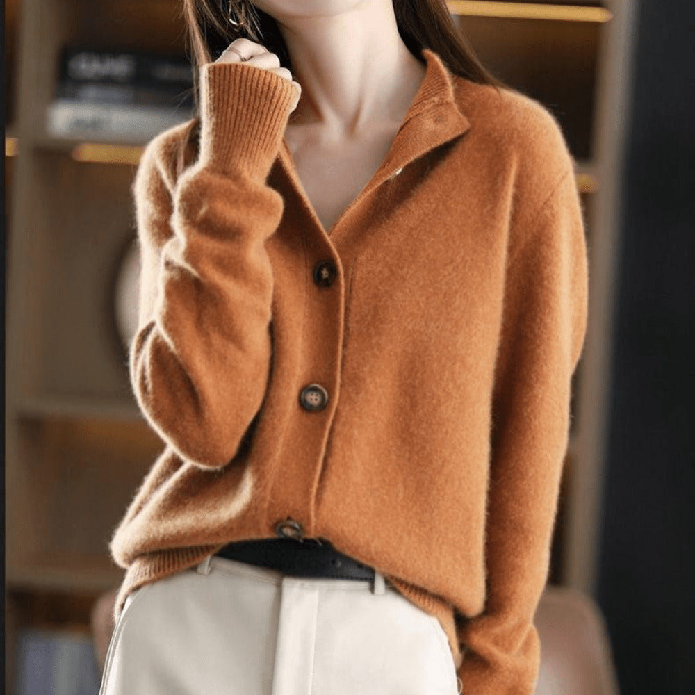 Berg-Feldt | Cardigan - Cardigan doux à boutons pour femme