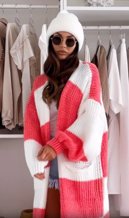 Berg-Feldt | Cardigan écossais multicolore pour l'automne et l'hiver