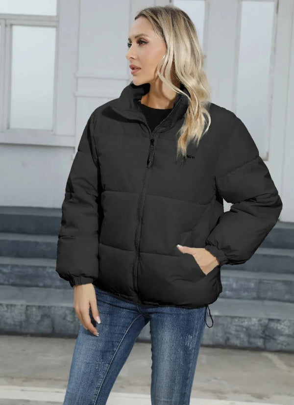Berg-Feldt | Jacke – Lässiger Schnitt – Stehkragen – Reißverschluss Vorne – Elastische Bündchen – Hüftlänge