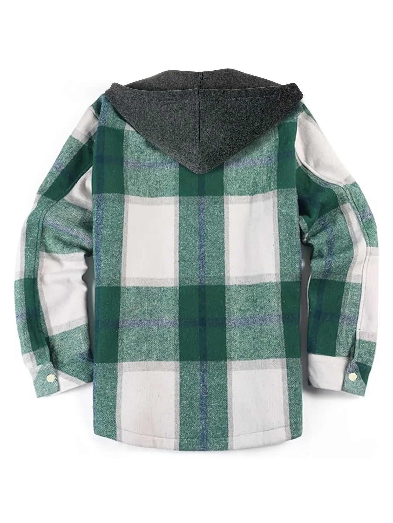 Berg-Feldt | Karierter Herrenjacke mit Kapuze