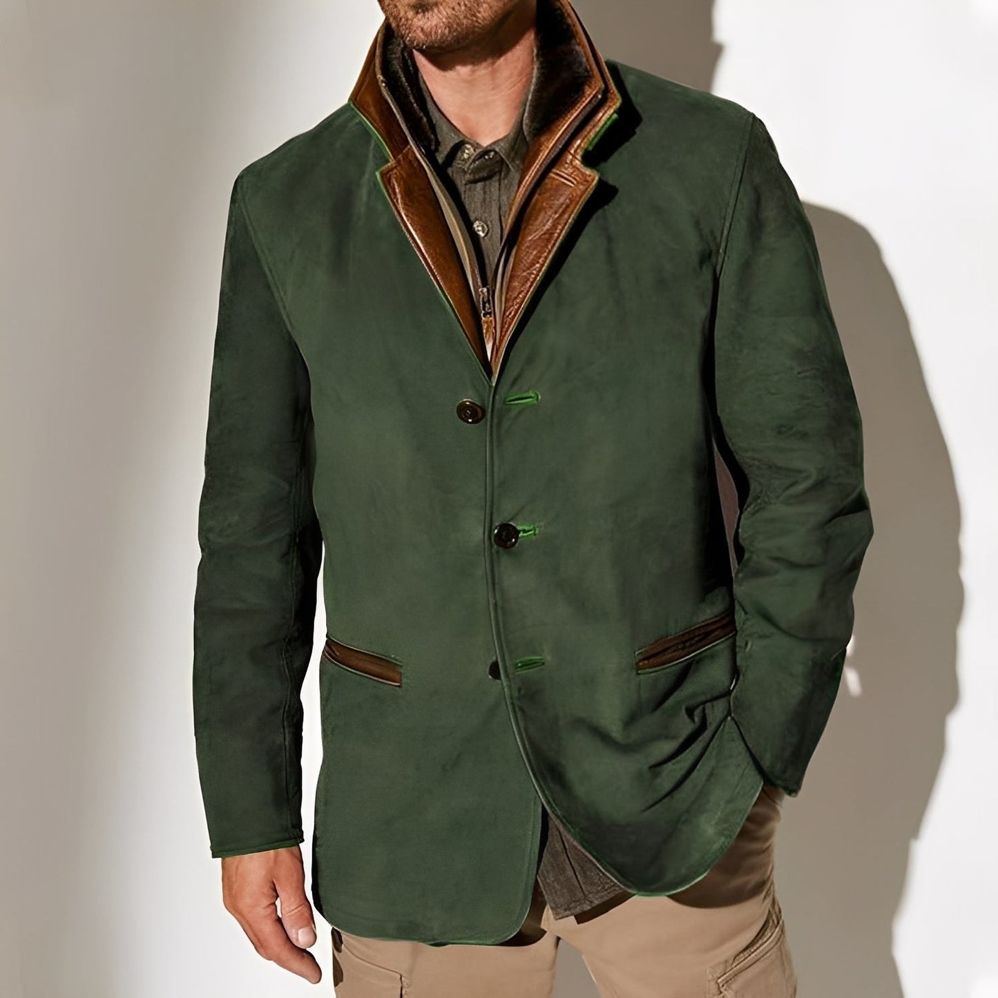 Berg-Feldt | Klassische Jacke mit Taschen für Herren