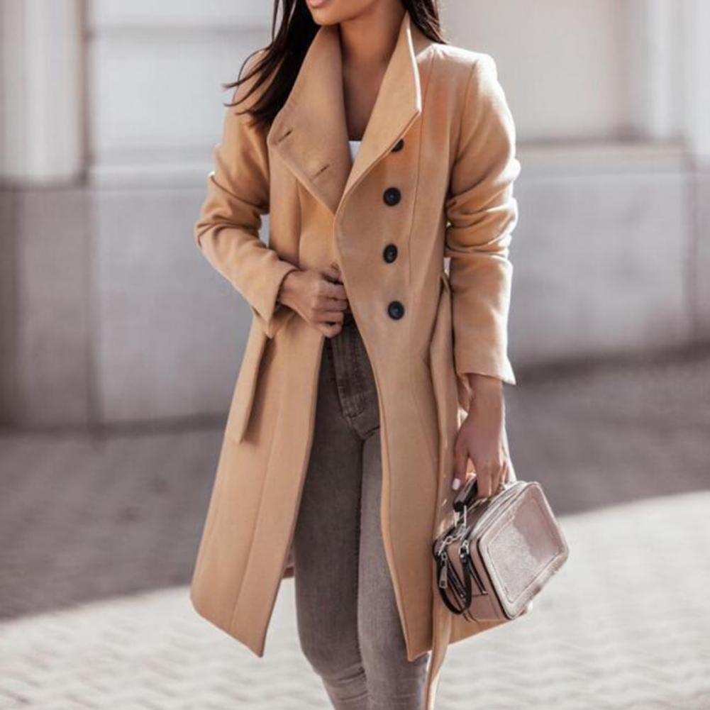 Berg-Feldt | Klassischer Damen Trenchcoat Mit Doppelter Schleifenverschluss