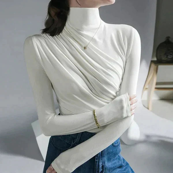 Berg-Feldt | Falten Rollkragenpullover