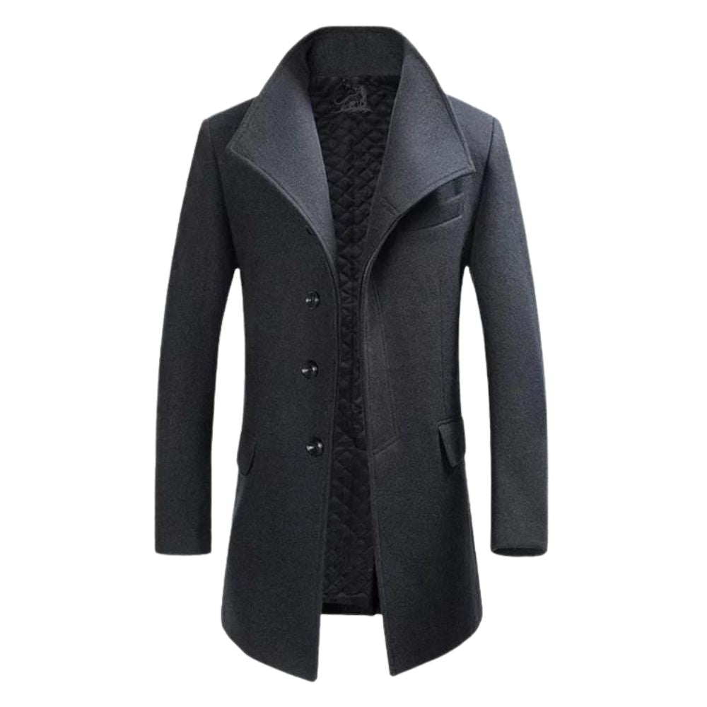 Berg-Feldt | Eleganter Wollmantel für Herren