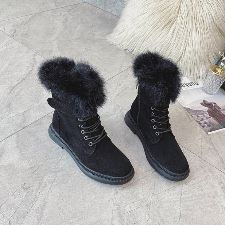 Berg-Feldt | Gefütterte Winterstiefel für Damen