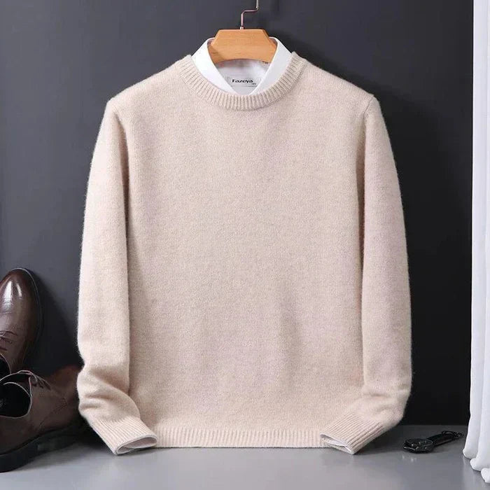 Berg-Feldt | Sweater - Herren Kaschmir Lockere Sweater