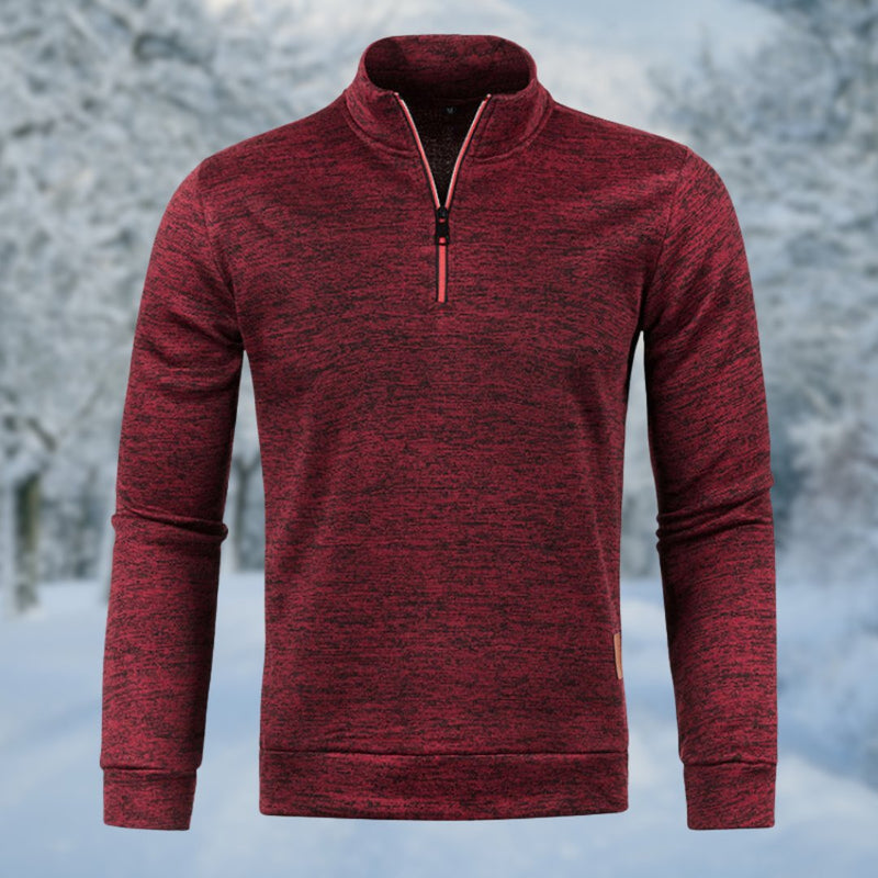 Benkt - Pull roulé chaud en tricot