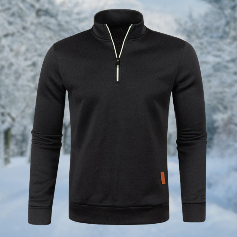Benkt - Pull roulé chaud en tricot