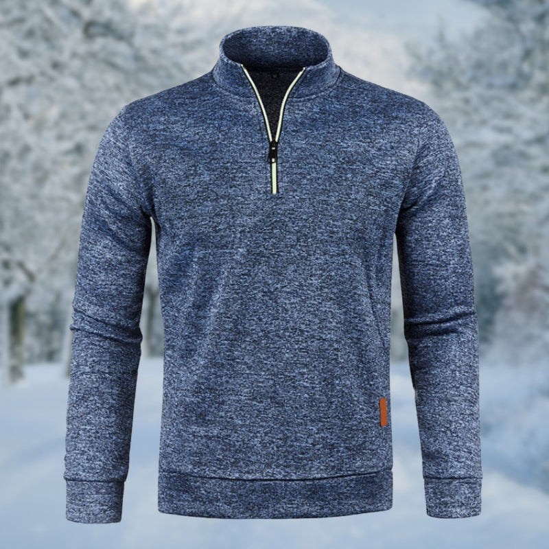 Benkt - Pull roulé chaud en tricot