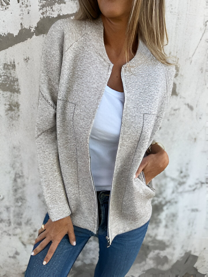 Berg-Feldt | Veste Décontractée à Manches Longues Zippée