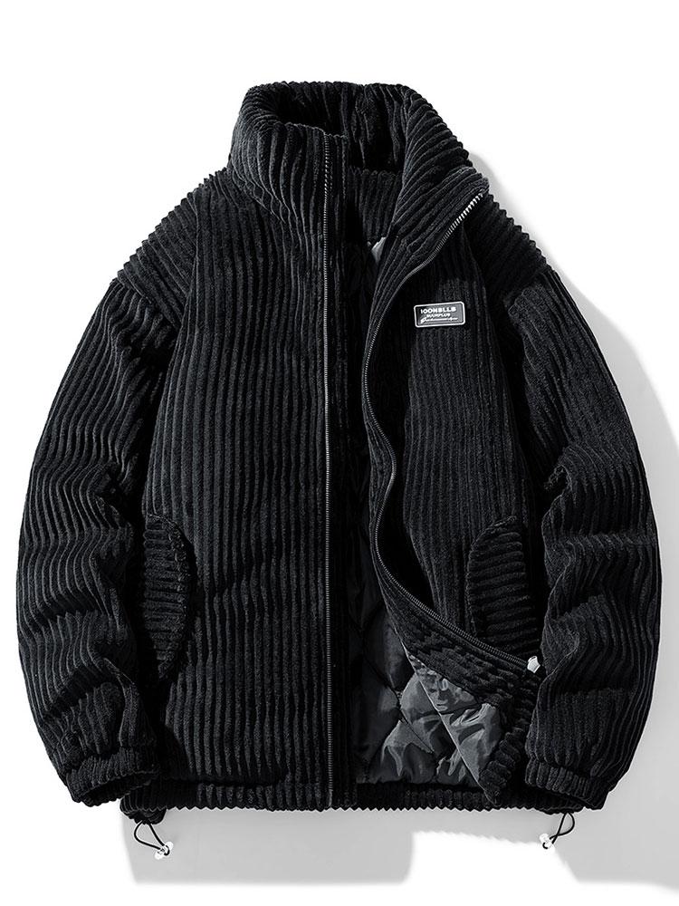 Berg-Feldt | Doudoune en velours côtelé pour homme Hiver