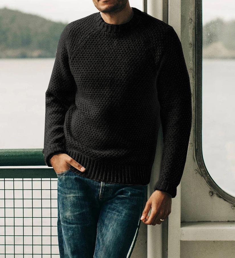 Berg-Feldt | Strukturstrickpullover Weich und Wärmedämmend Ideal für Den Alltag