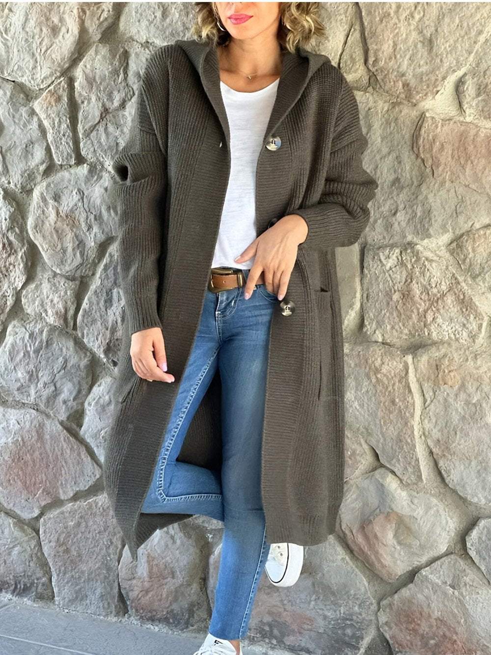 Berg-Feldt | Strick Hoodie Jacke für Frauen Herbst Edition