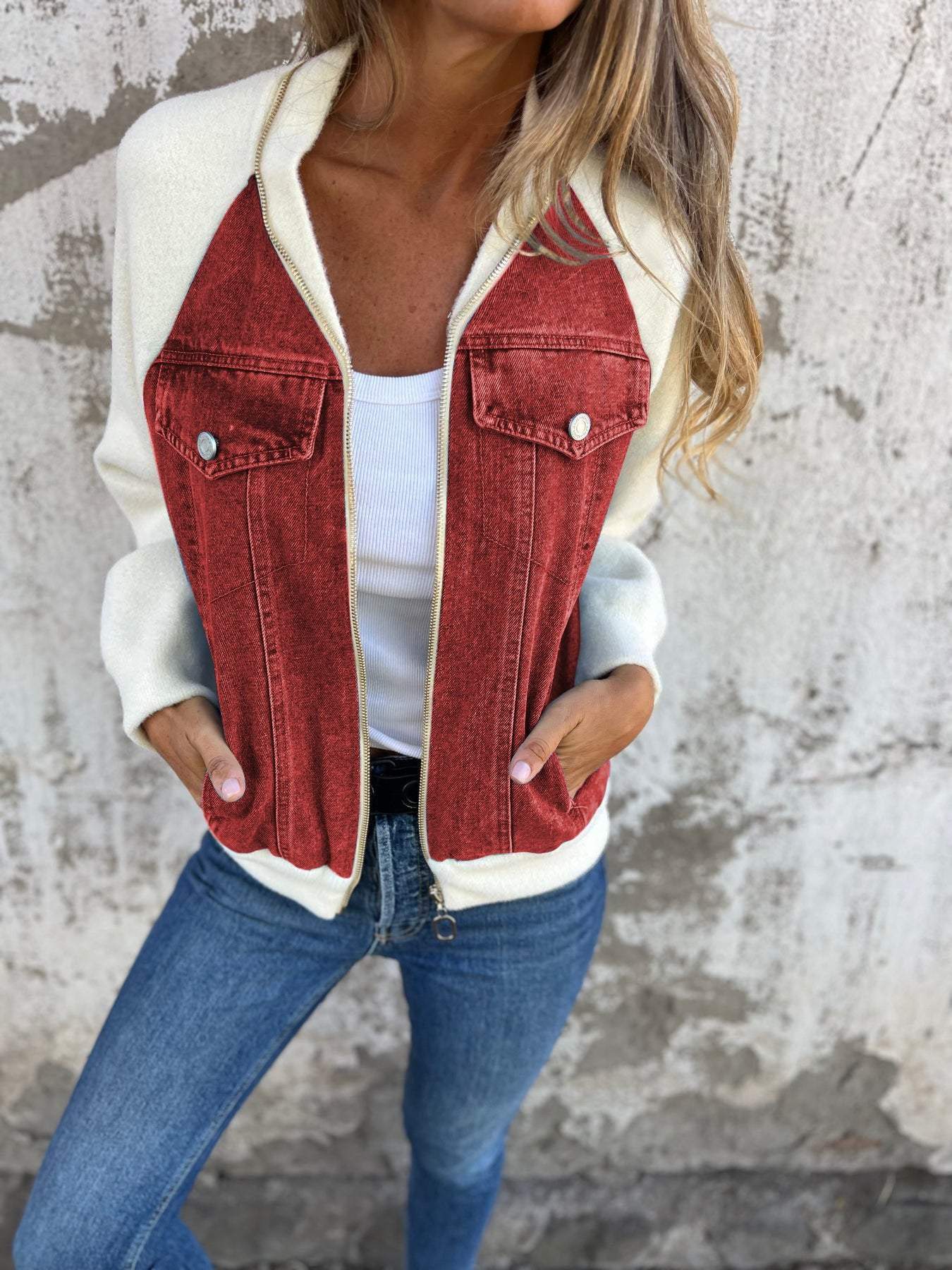 Berg-Feldt | Jeansjacke mit Klassischem Schnitt