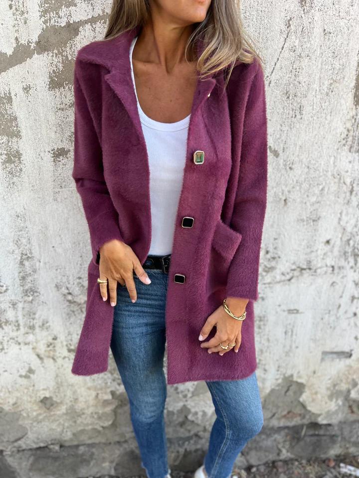 Berg-Feldt | Veste en Laine Douce Élégance Intemporelle Coupe Confortable