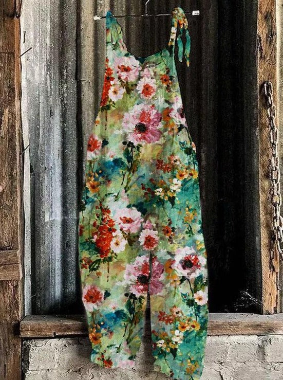 Combinaison femme Henrietta imprimée