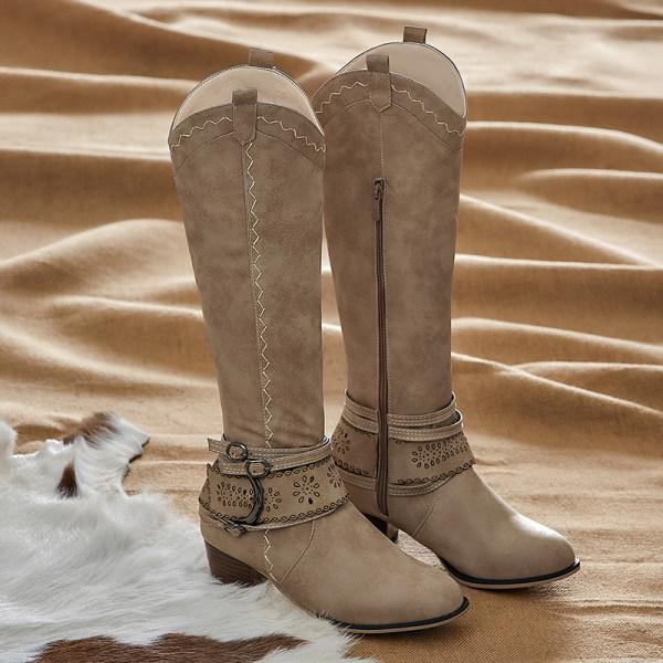Berg-Feldt | Bottes d'équitation d'hiver hautes vintage