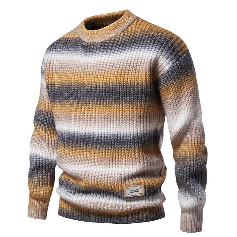 Berg-Feldt | Strickpullover mit Ombre-effekt Weich und Warm Zeitloses Design