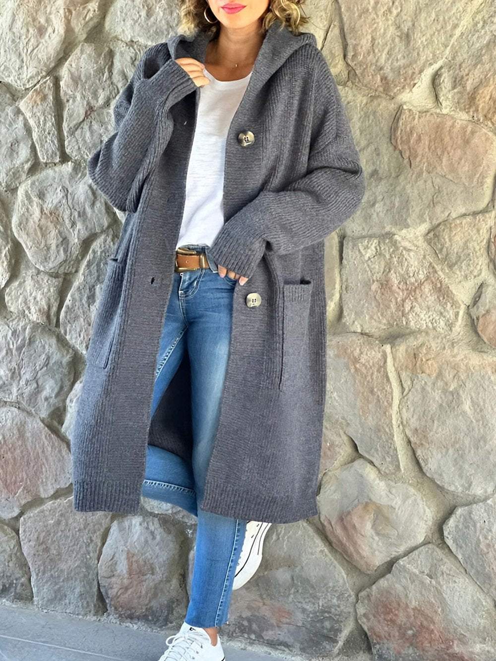 Berg-Feldt | Strick Hoodie Jacke für Frauen Herbst Edition