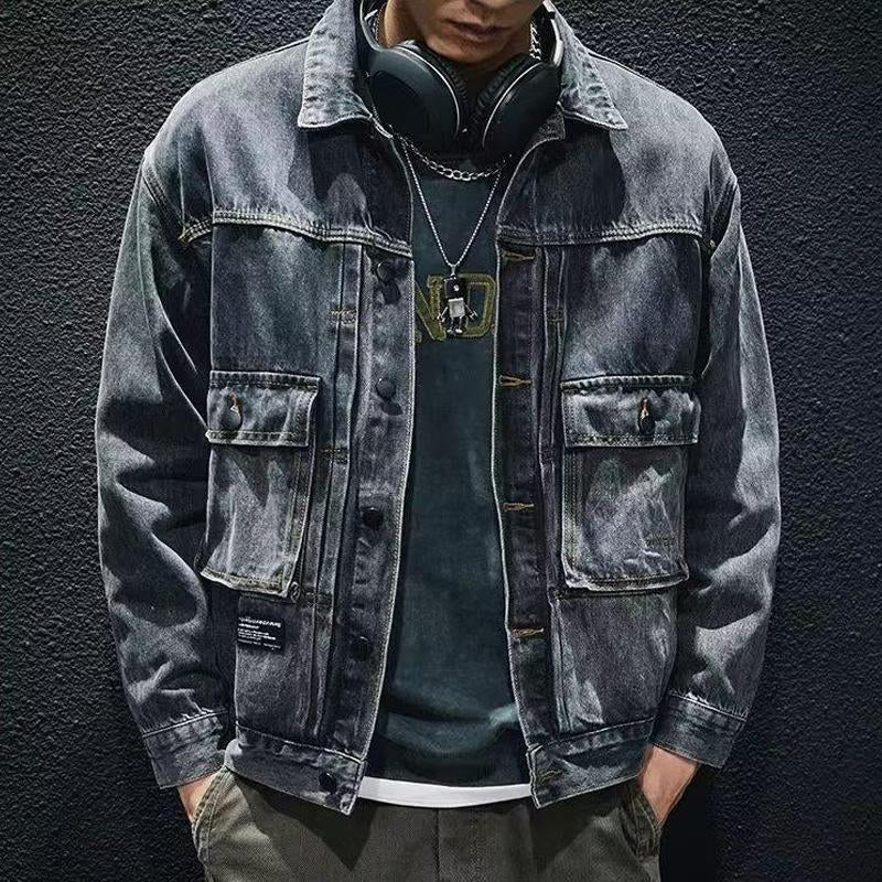 Berg-Feldt | Denimjacke mit Lässigem Schnitt