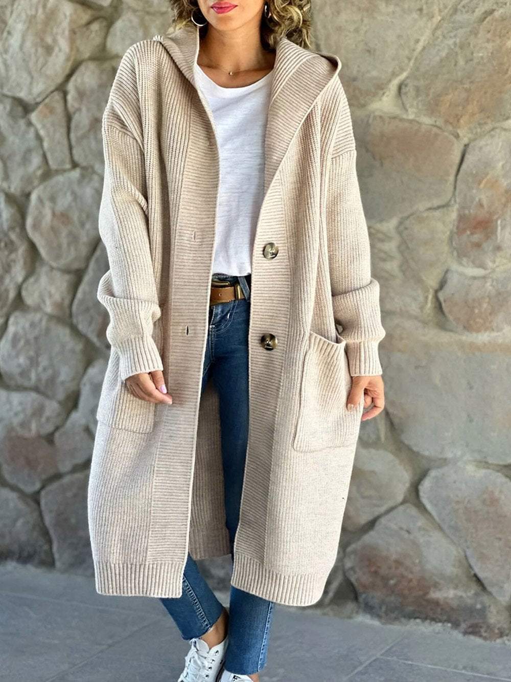 Berg-Feldt | Strick Hoodie Jacke für Frauen Herbst Edition