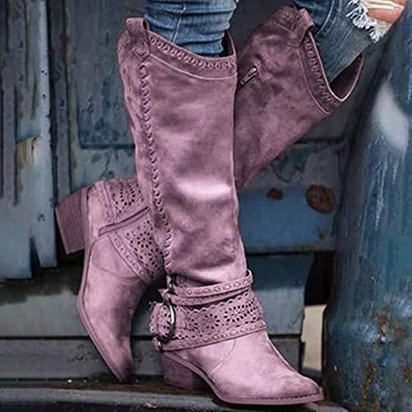 Berg-Feldt | Bottes western à talon bottier et boucle décorative