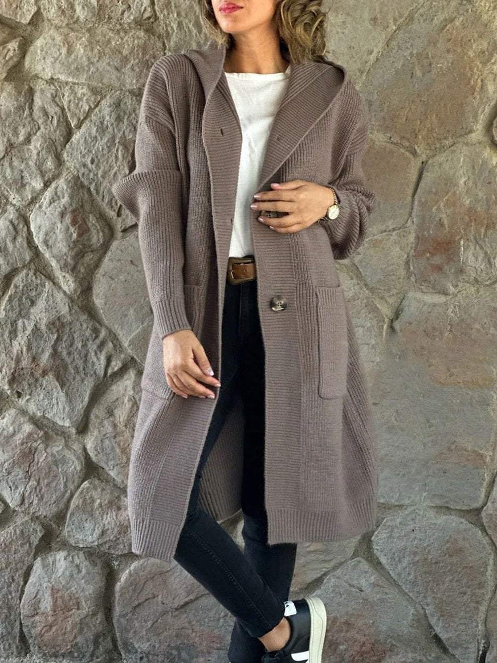 Berg-Feldt | Strick Hoodie Jacke für Frauen Herbst Edition