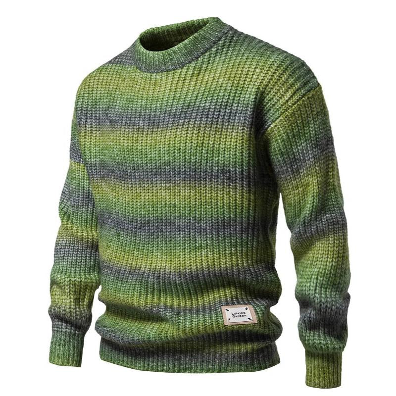 Berg-Feldt | Strickpullover mit Ombre-effekt Weich und Warm Zeitloses Design