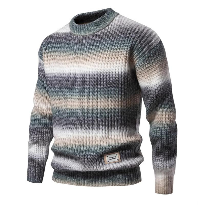 Berg-Feldt | Strickpullover mit Ombre-effekt Weich und Warm Zeitloses Design
