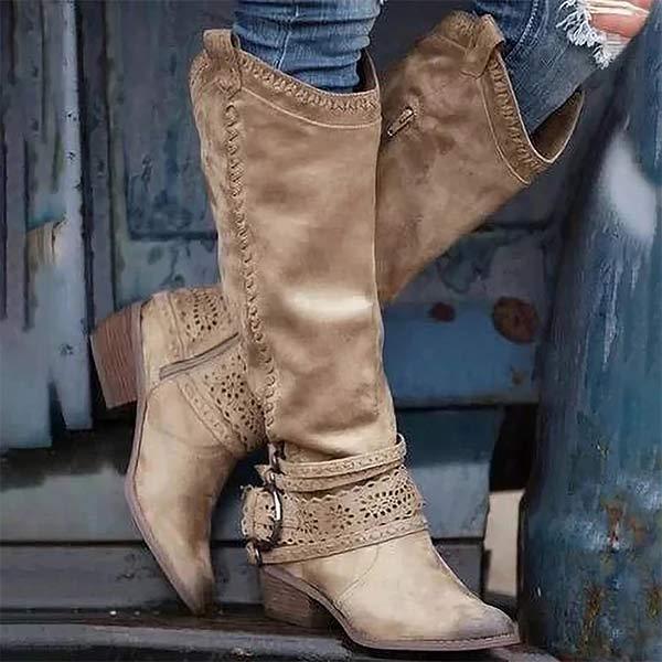 Berg-Feldt | Bottes d'équitation d'hiver hautes vintage