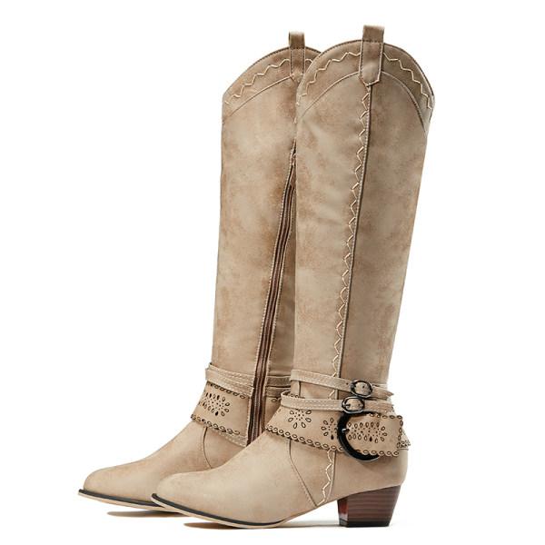 Berg-Feldt | Bottes western à talon bottier et boucle décorative