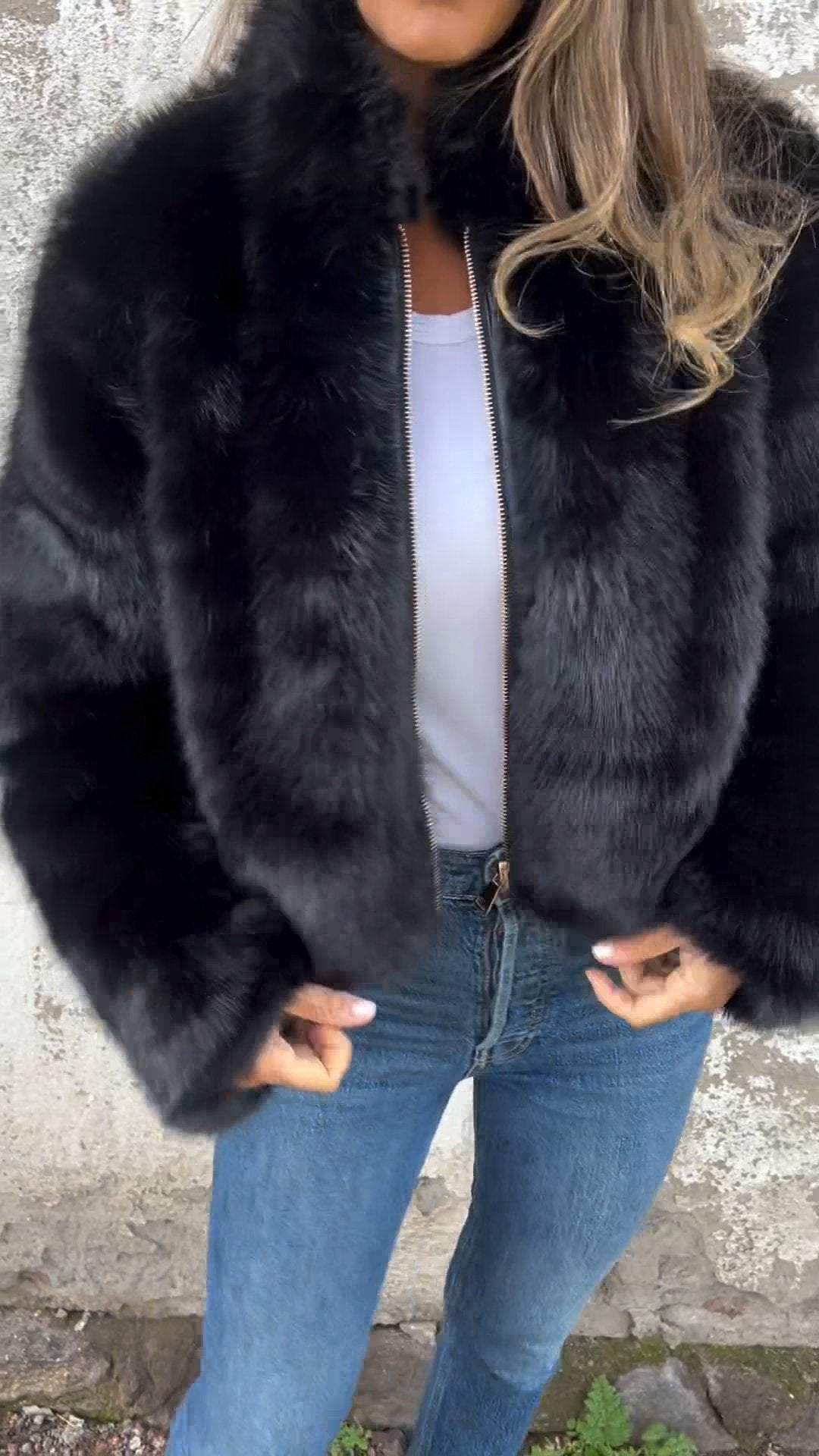 Berg-Feldt | Faux Fur Jacke