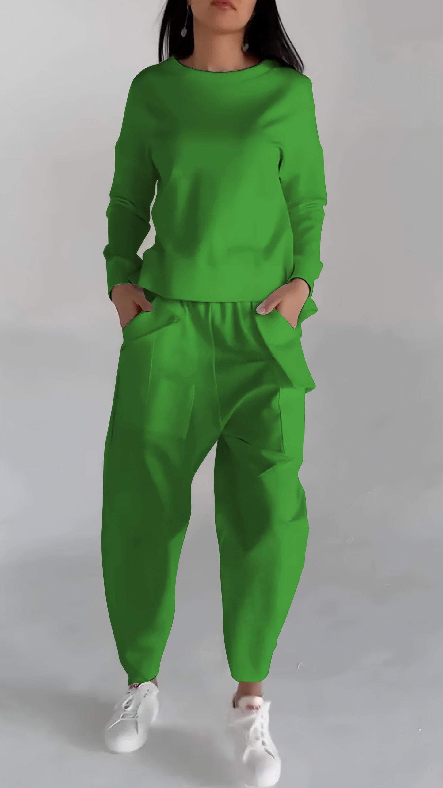 Berg-Feldt | Funktionales Damensatz mit Leichtem Pullover Look