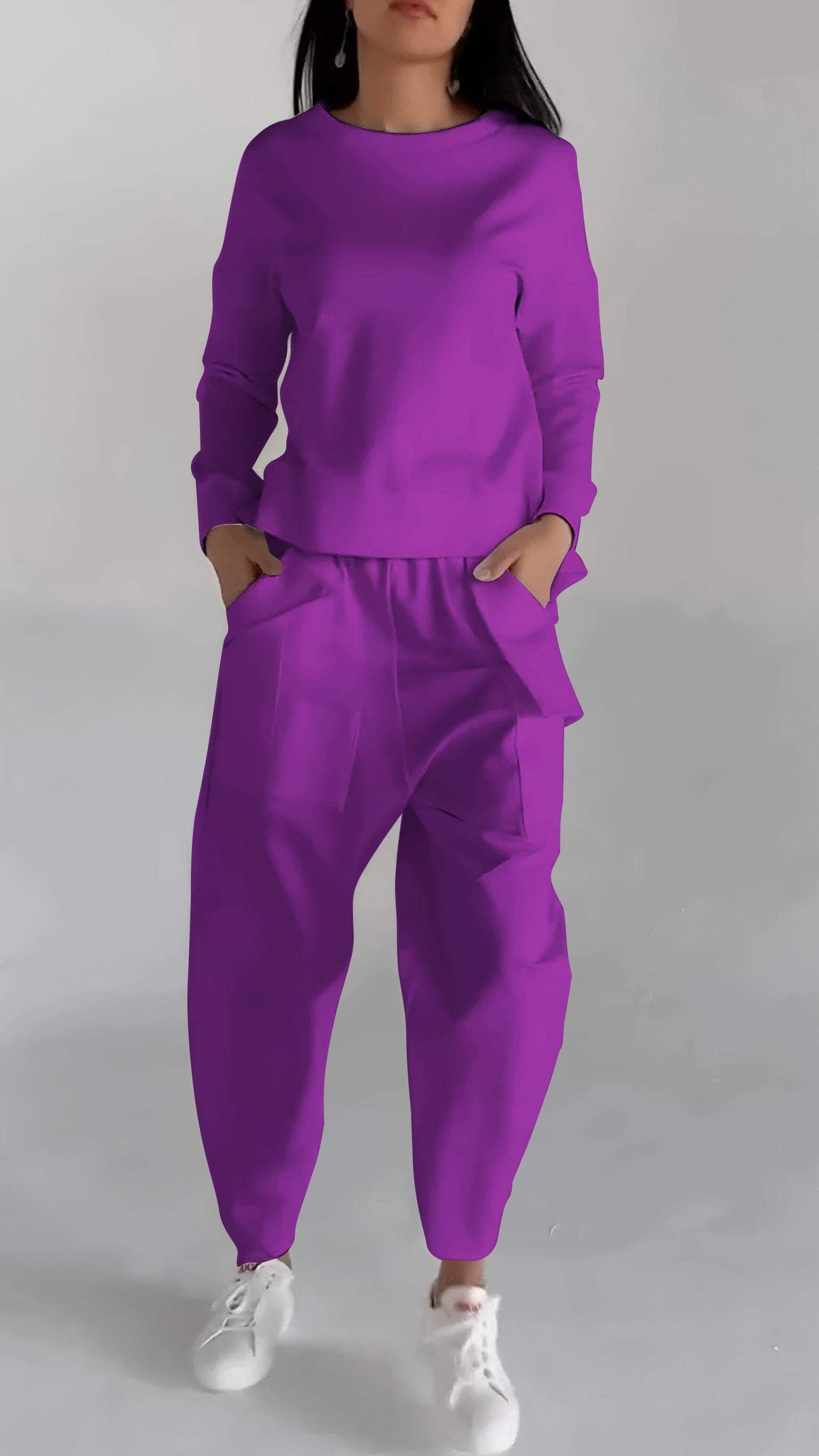 Berg-Feldt | Funktionales Damensatz mit Leichtem Pullover Look