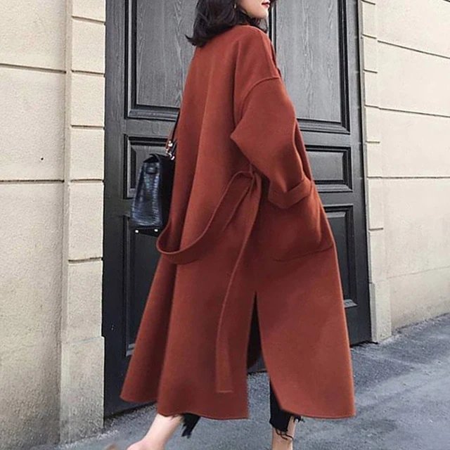 Berg-Feldt | trenchcoat - eleganter oversized Damenmantel