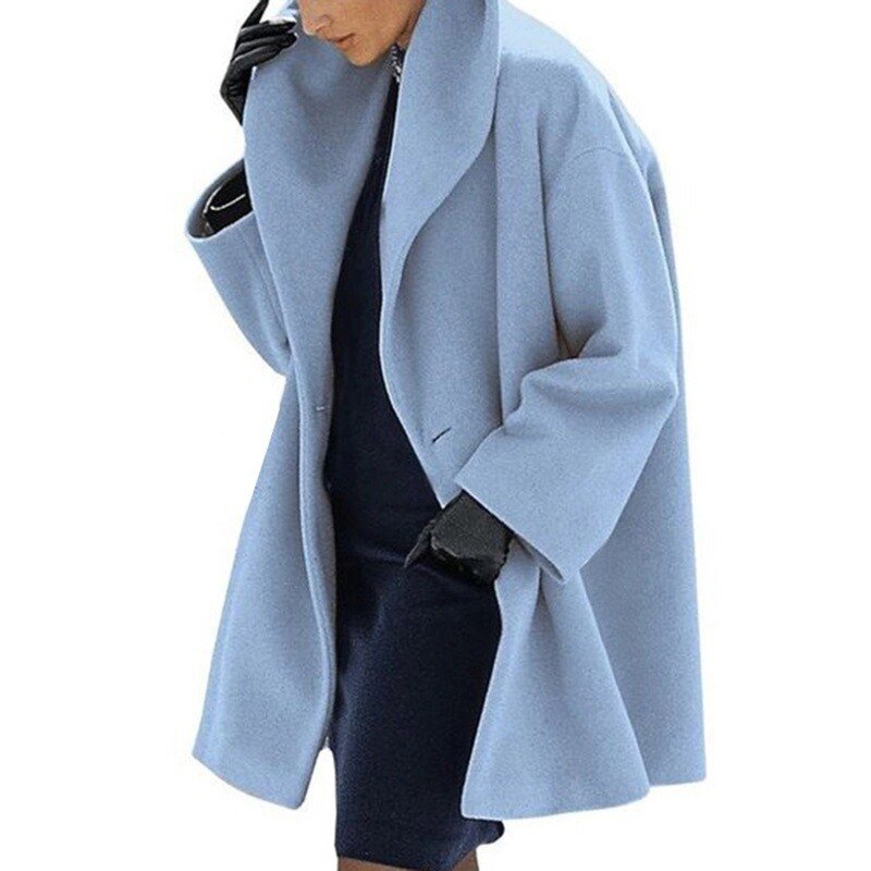 Berg-Feldt | Manteau en laine pour femme à col large