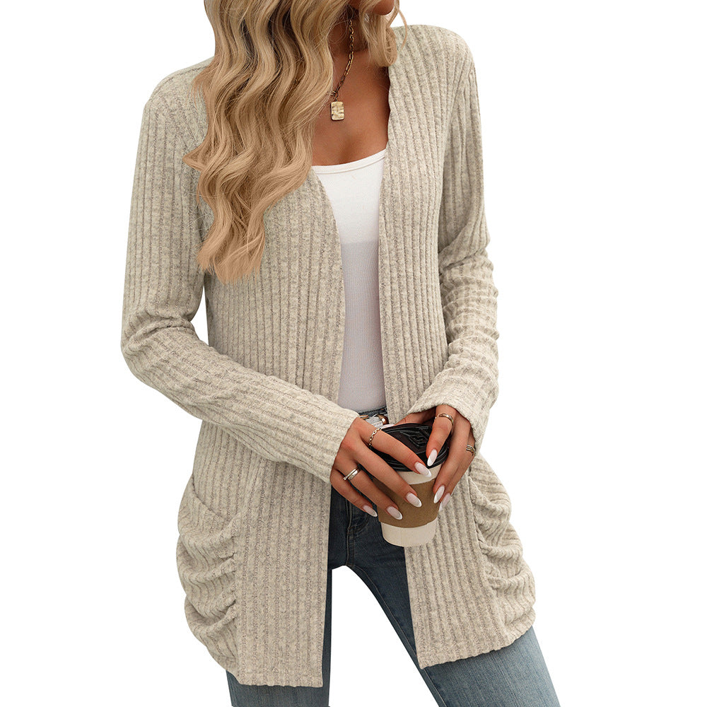 Chemisier femme grande taille Berwine, col en V, printemps/automne