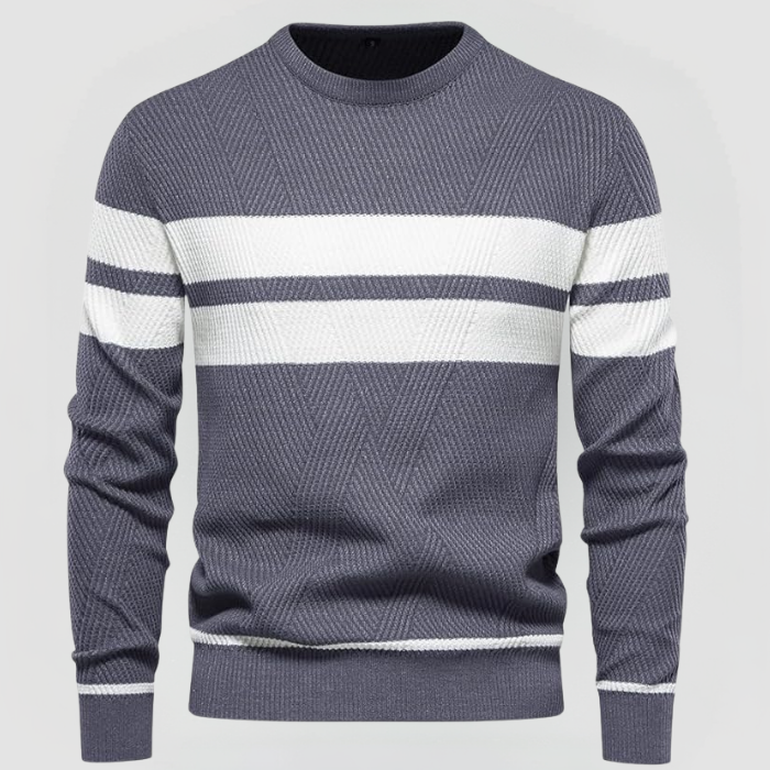 SALVATORE – Pull en maille ajusté