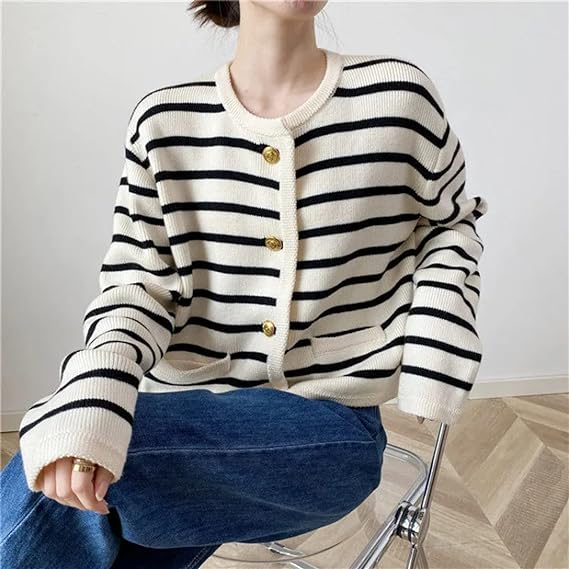 Berg-Feldt | Gestreiftes Jackett Glamourös & Trendy