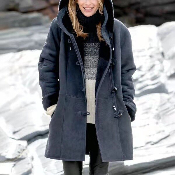 Bequeme Winterjacke Larissa im klassischen Stil