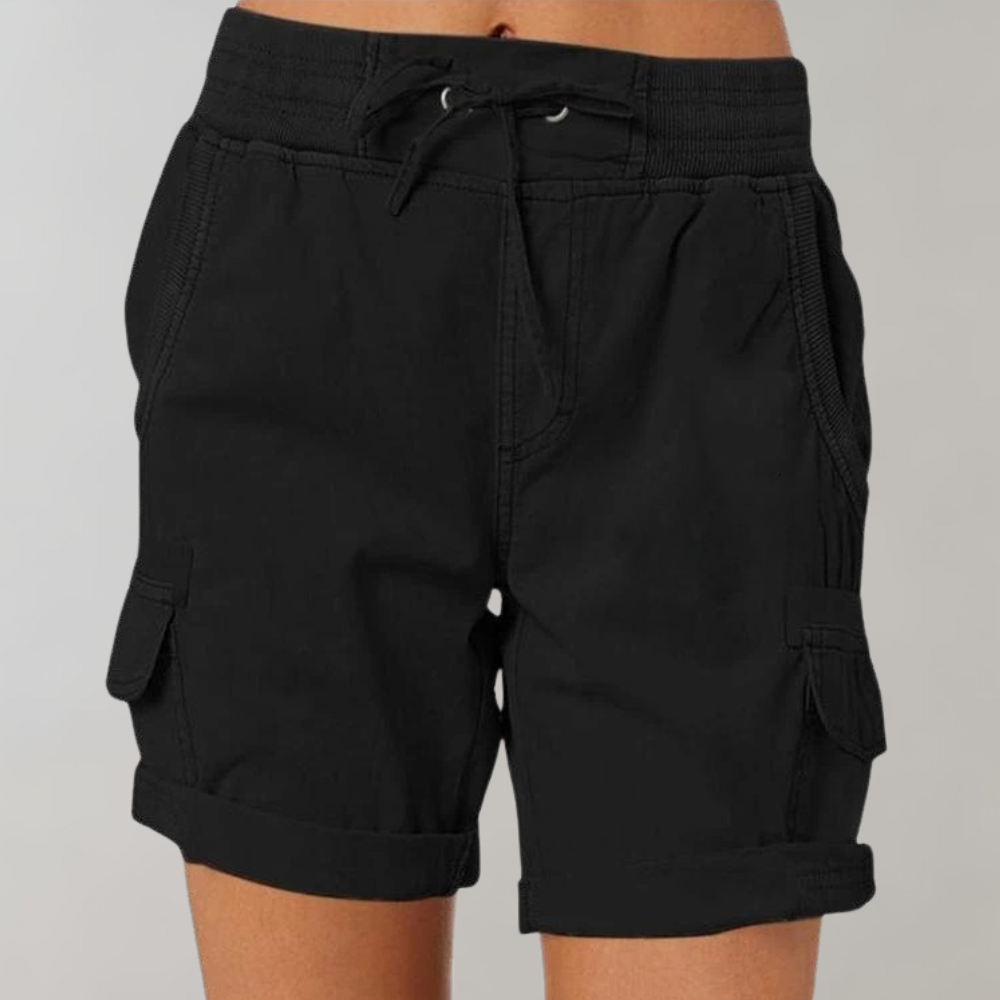 Shorts cargo d'été pour femmes - Modèle Seraphina
