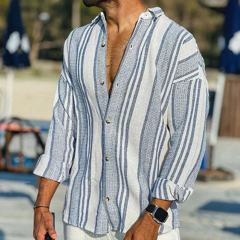 Gerhardt : La chemise rayée classique pour un confort estival