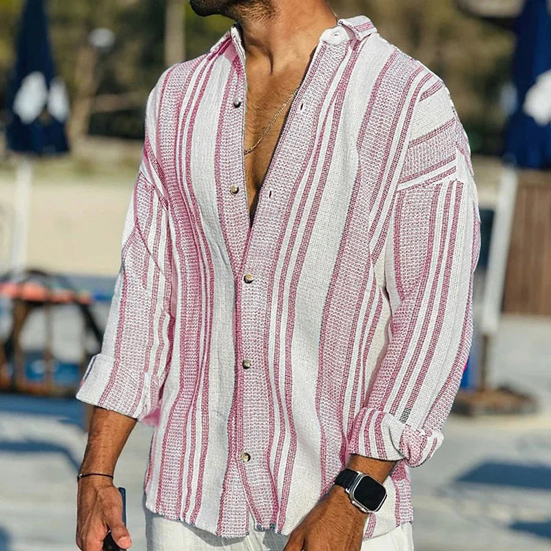 Gerhardt : La chemise rayée classique pour un confort estival