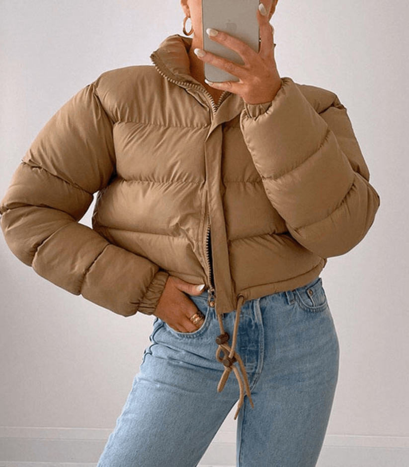 Berg-Feldt | Pufferjacke mit Kordelzug Tragen