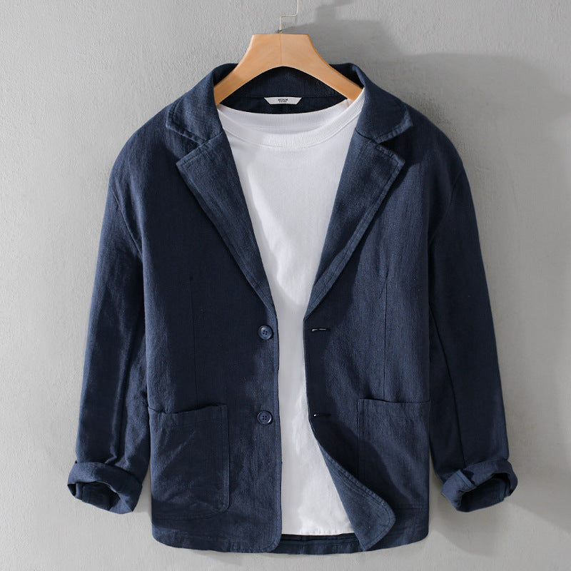 Leichte Herren-Leinenjacke Leandro