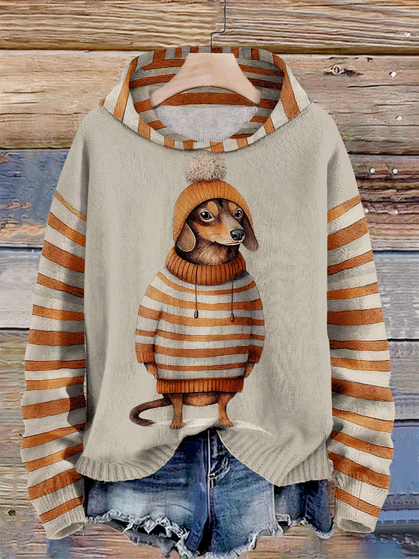 Sweat à capuche tendance pour femme par Melitta